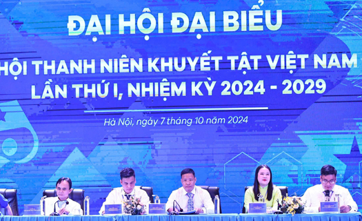 Đại hội đại biểu Hội Thanh niên Khuyết tật Việt Nam lần thứ I, nhiệm kỳ 2024-2029.